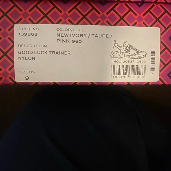 Tory Burch Good Luck Trainer women’s sneakers size 9 - Picture 9 of 9